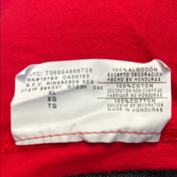 Champion Bold Red Men's Tee - Picture 3 of 4